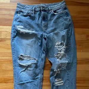 AE Ripped Mom Jean